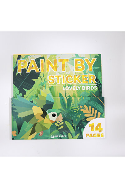 Choice1 S26369-1 Mr Paper 12pcs/bag Sticker Book Students' Handmade 3D Geomet...