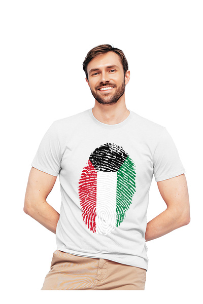 Generic Fashion World High Quality Palestine Footprint Design Printed Cotton ...
