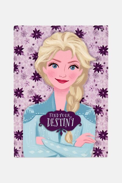 Disney مجموعة قرطاسية فروزن مكونة من 10 قطع، باللون الأرجواني