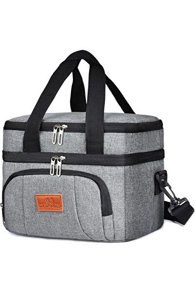 Arabest Lunch Boxes,Large Capacity,Double-Layer Reusable Lunch Bag,Leak-Proof...