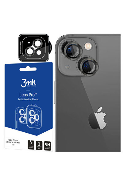 3MK Protecție Lentilă Pro pentru iPhone 14 Plus, Sticlă Protectoare pentru Ca...