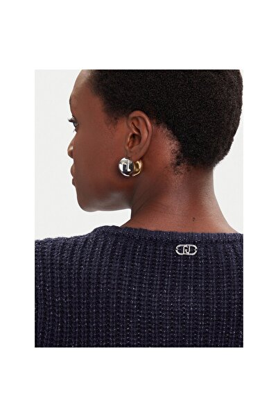 Liu Jo Cardigan de damă MF5235 MA88A Bleumarin