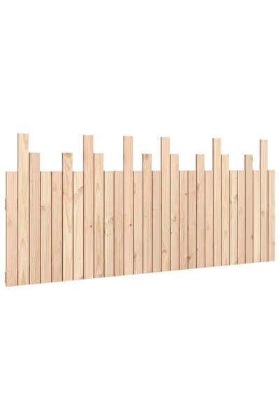vidaxl Tăblie de pat pentru perete, 185x3x80 cm, lemn masiv de pin