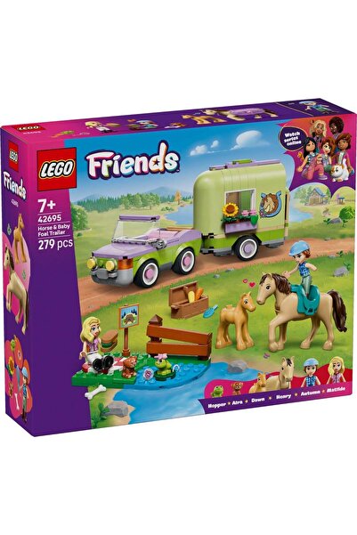 LEGO ® Friends - Remorca pentru cal si manz (42695)