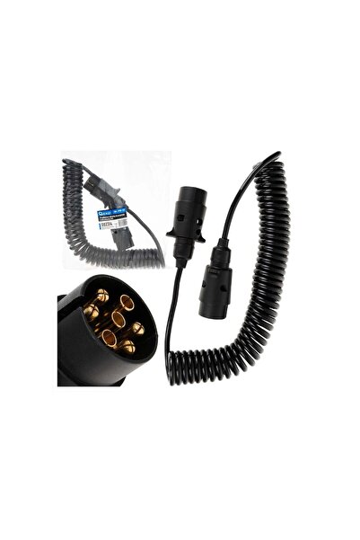 GEKO Cablu prelungitor spiralat pentru remorcă, 5m 7 pini 12V, G02314