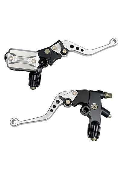 MOTORKİT MK UNİVERSAL SPOR MANET TAKIMI NİKEL DEBRİYAJ KOLU + ÜST MERKEZ CG -...