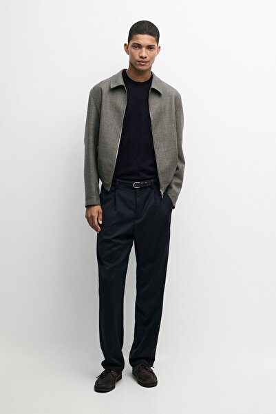 Massimo Dutti %100 yün straight fit pantolon