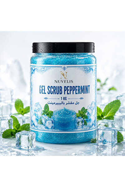 Bz GEL SCRUB PEPPERMINT 1KG COOLING & REFRESHING