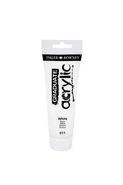 Daler Rowney Titanium White Acrylic 120ml - Graduate-011