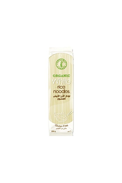 Organic Larder White Rice Noodles 220 g, Gluten Free, Vegan