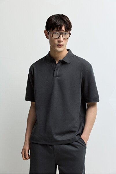 LEFTIES Basic polo yaka tişört
