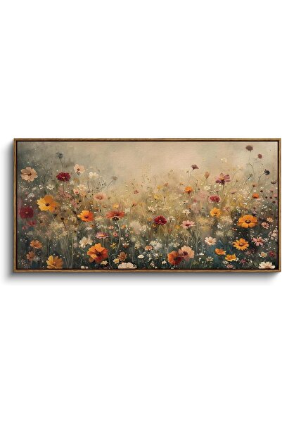 ALAYRA International Spring Flower Landscape With Outer Frame 50x100 cm for B...