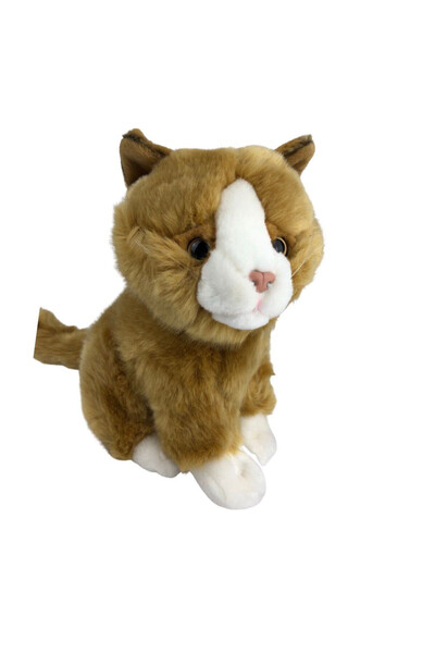 JPT Nat Geo Orange Plush Cat Toy 22 cm