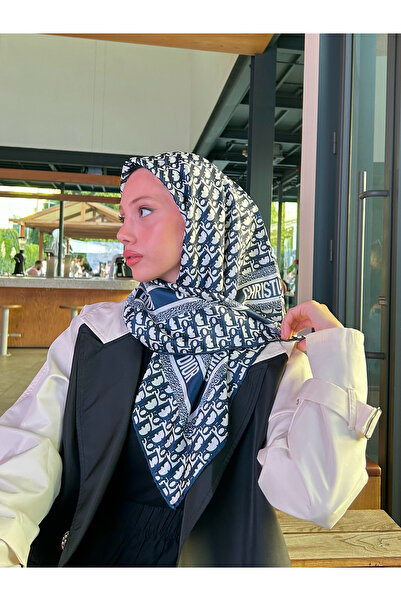 diorel D Model Twİll Eşarp-Lacivert