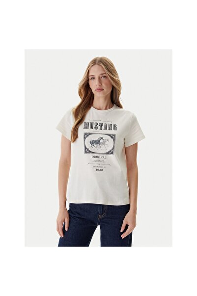 Mustang Tricou de damă 1016758 Crem