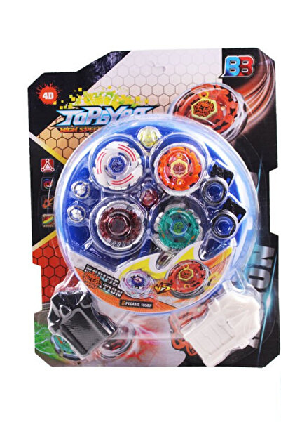 KentOyuncaK 4-Piece Beyblade Toy Set - Arena Spinning Top Game Set with Dual ...