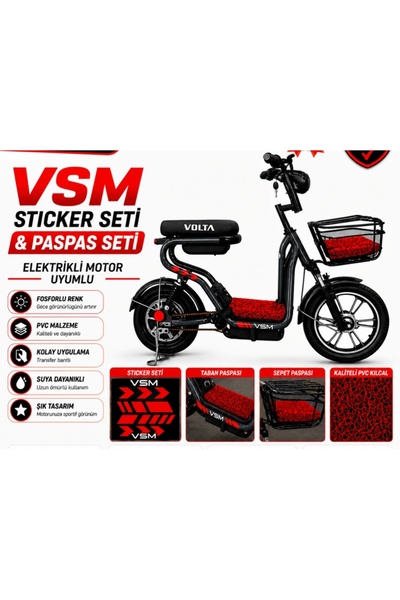 Volta vsm sticker seti & paspas seti