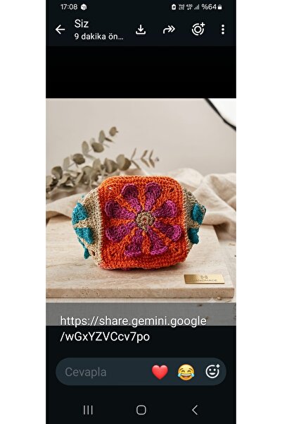 Genel Markalar Çiçek motifli burslu portföy clutch kağıt ip el çantası