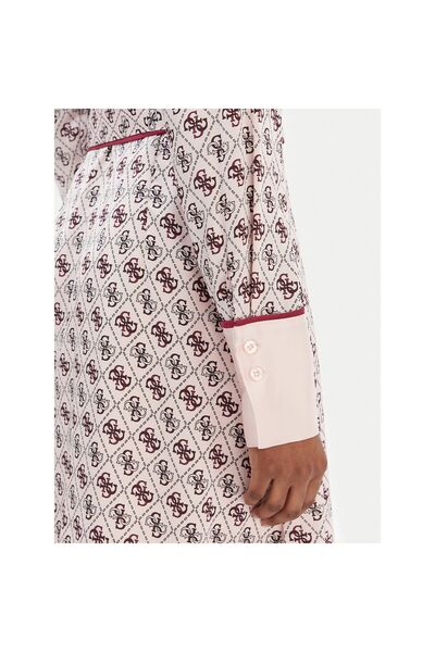 Guess Rochie cămașă de damă W6RK90WF1T2 Roz