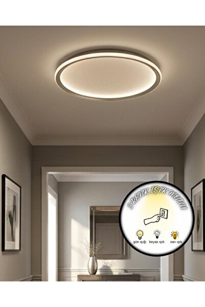 bella lighting Led Çember Tavan Avizesi 30 cm Modern Aydınlatma Kolidor Salon...