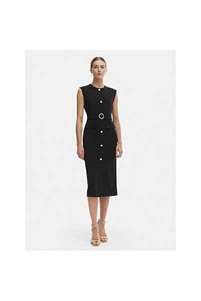 RINASCIMENTO Rochie de cocktail pentru femei CFC0020278002 Negru