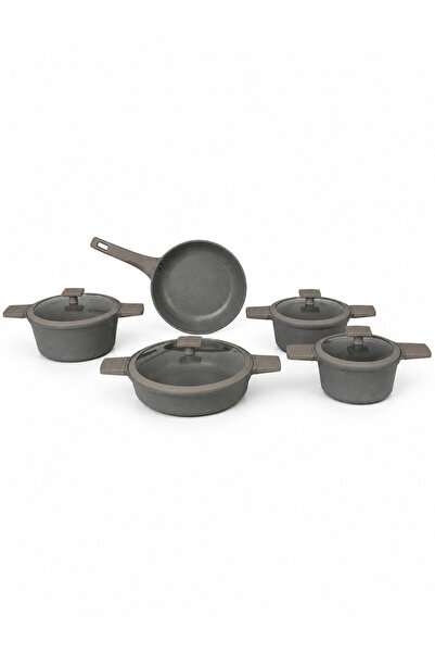 Pierre Cardinn Inoxi̇a Vi̇zon 9 Piece Cookware Set