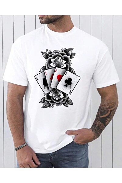 bellanova Unisex πολύχρωμο μπλουζάκι με στάμπα Oversize Streetwear Άνετη εφαρ...