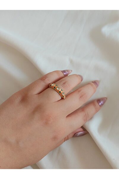 bijoux uniques Mineli Adjustable Steel Women's Ring