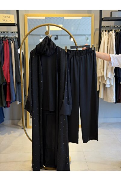 GNG BOUTİQUE ZİGAY ABAYA TAKIM 1009