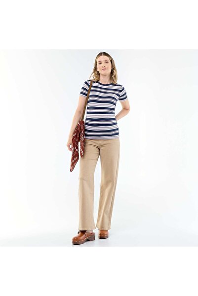 KIABI Maternity wide leg trousers BEIGE