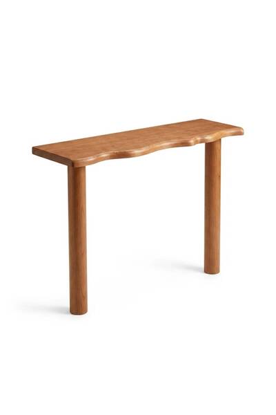 LkAhşap Masif Kayın Ağacı Dresuar 100x30x85 cm El Yapımı Modern Antre Konsolu Dekoratif Ahşap Dresuar