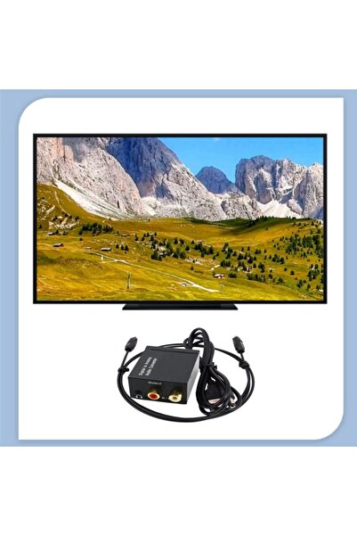 Choice محول صوت رقمي إلى تناظري مع كابلين، محول SPDIF بصري ومحوري من نوع Tosl...
