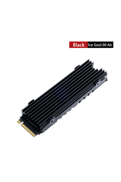 Choice1 IceSoul 06Air-Black FinalCool IceSoul 06Air All Aluminum M.2 2280 Sol...