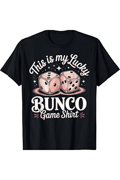 KYMC07 Night Lover Dice My Lucky Bunco Game T ShirtEveryday Sportswear Comfor...