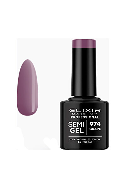 Elixir Ημιμόνιμο Βερνίκι Ημι-τζελ 974 Σταφύλι 8ml