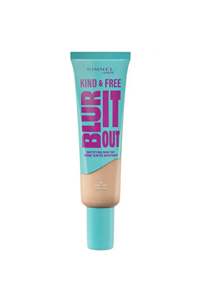 Rimmel Kind & Free Blur It Out 010 Fond de ten Rose Ivory, 30 ml