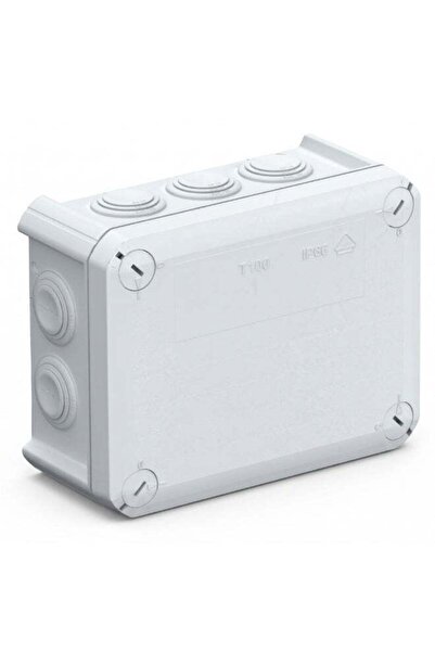 Duravel OBO T100 IP66 Waterproof Junction Box, Grey Plastic Enclosure | Screw...