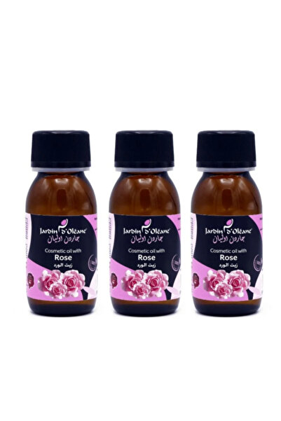 Jardin Oleane Garden Oleane Cosmetic Rose Oil Set - 60 ml X 3 Pieces