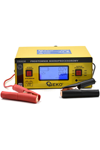 Gekoahşap ÎNCĂRCĂTOR-REDRESOR PENTRU ACUMULATOR LCD 6V 12V 10A