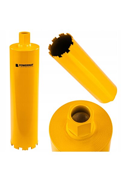 Powermat Burghiu diamantat coroană pentru beton, cu mandrină, 132x450MM