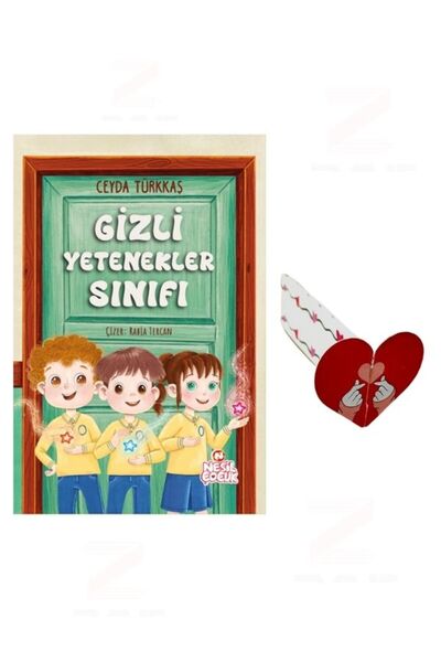 Nesil Çocuk Yayınları Ceyda Türkkaş Gizli Yetenekler Sınıfı Özel Tasarım Kalp...