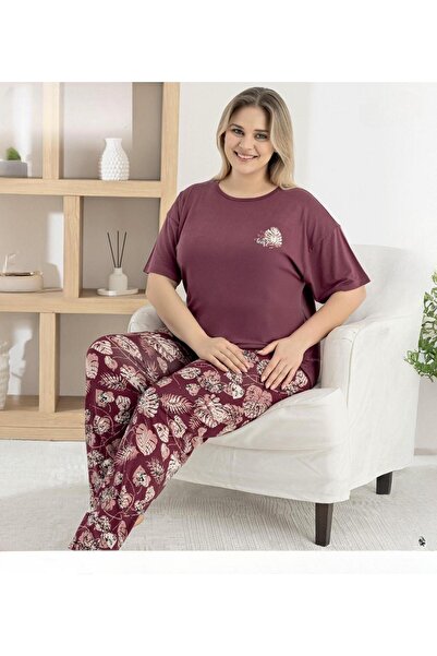 Pijamoni Short Sleeve Wide Fit Pajama Set