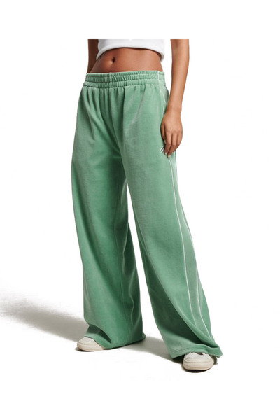 SUPERDRY ΚΟΝΤ ΒΕΛΟΥΡ ΤΖΟΓΚΕΡ W7010760A-7XQ Πράσινο L