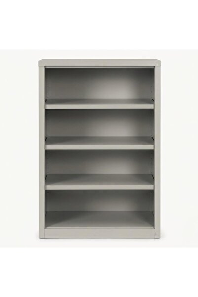 AL SAHIR GARMENT INDUSTRY L.L.C Heavy-Duty 4-Shelf Metal Storage Cabinet – 90...