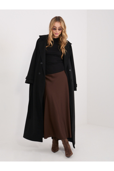 CALİMERA Bluza Dama Maneca lunga, Guler inalt, Calimera, Negru