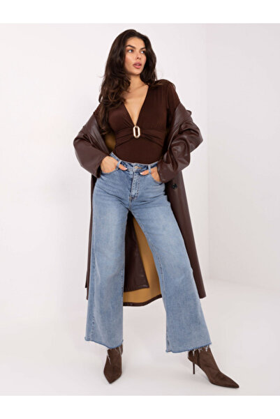 rue parıs Body Dama Maneca lunga, Elegant, RUE PARIS, Maro Eleganta Model MI-...