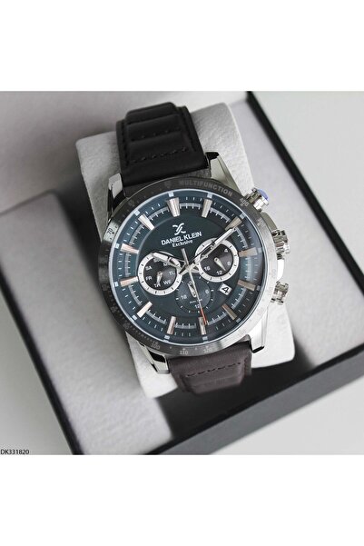 Daniel Klein Dk331820 Leather Cord Men's Wristwatch