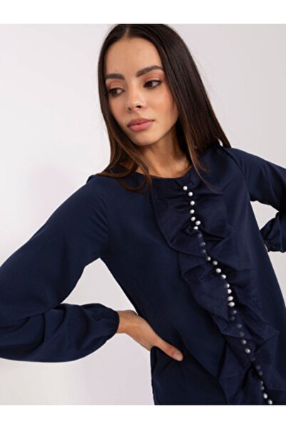 LAKERTA Bluza Dama, LAKERTA, Poliester, Maneca lunga, Bleumarin, model LK-BZ-...