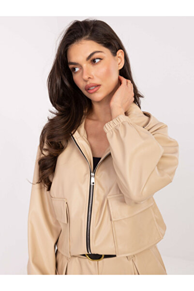 rue parıs Jacheta Dama, RUE PARIS, Poliester, Bej, model IT-KR-FL9729.15P
