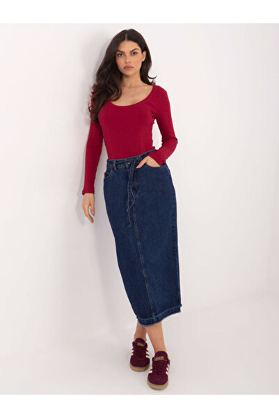 rue parıs Body Dama Maneca lunga, Dungi, RUE PARIS, Bordo Casual Model RV-BO-...